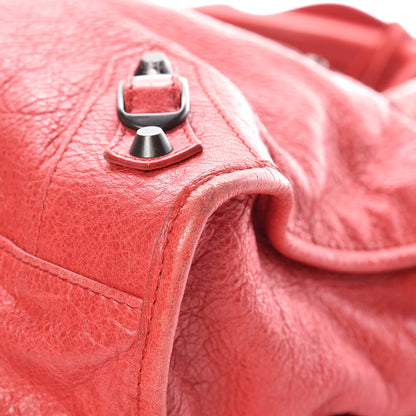 Balenciaga Agneau Classic Hardware City Rouge Coquelicot 13 of 16