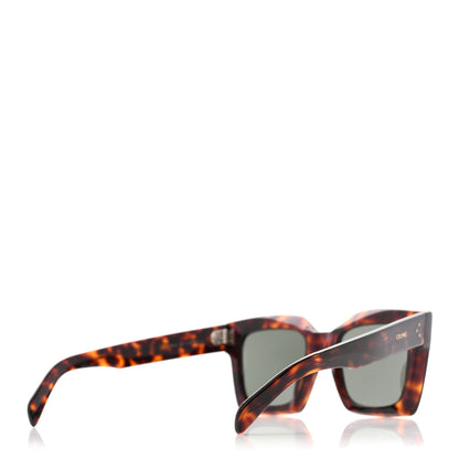 Celine Acetate Square Sunglasses CL40130I Tortoise 4 of 9