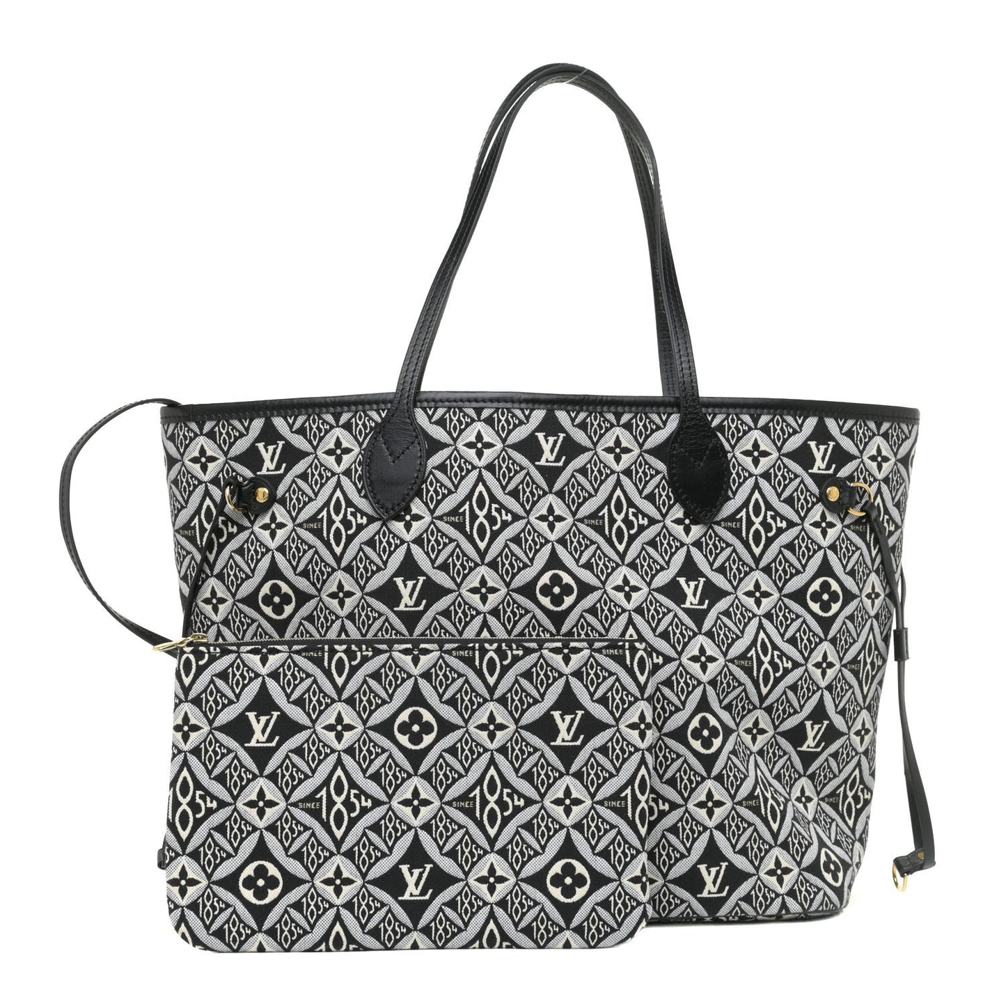 Jacquard Since 1854 Neverfull MM Grey