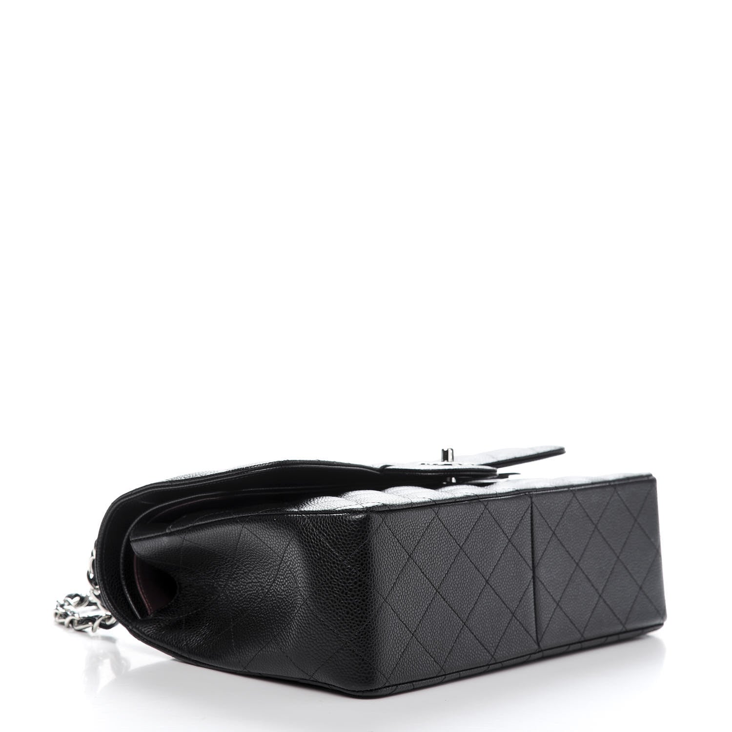 Chanel Caviar Quilted Jumbo Double Flap Black 4 of 11