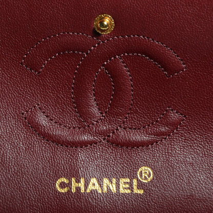 Chanel Lambskin Quilted Small Double Flap Navy 7 of 10