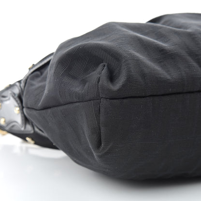 Fendi Zucca Star Chef Hobo Black 9 of 11