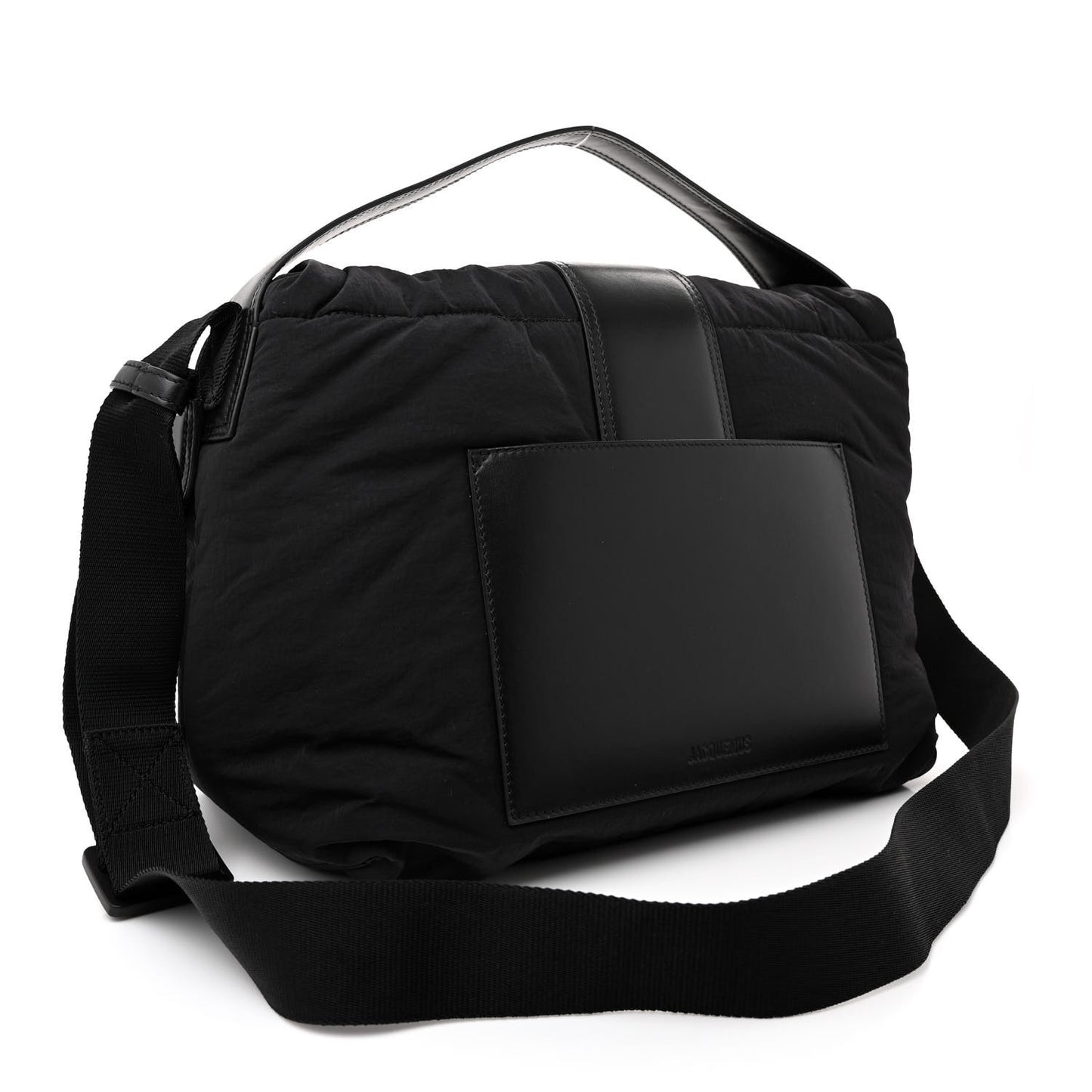 Padded Nylon Le Bambimou Messenger Bag Black