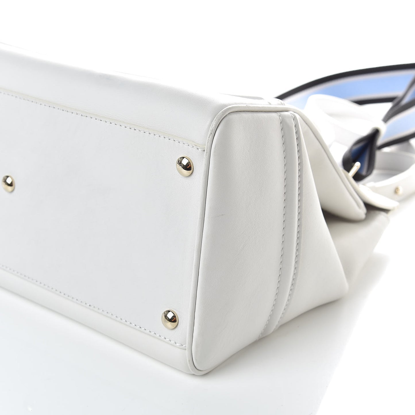 Calfskin Large Palazzo Empire Bag White