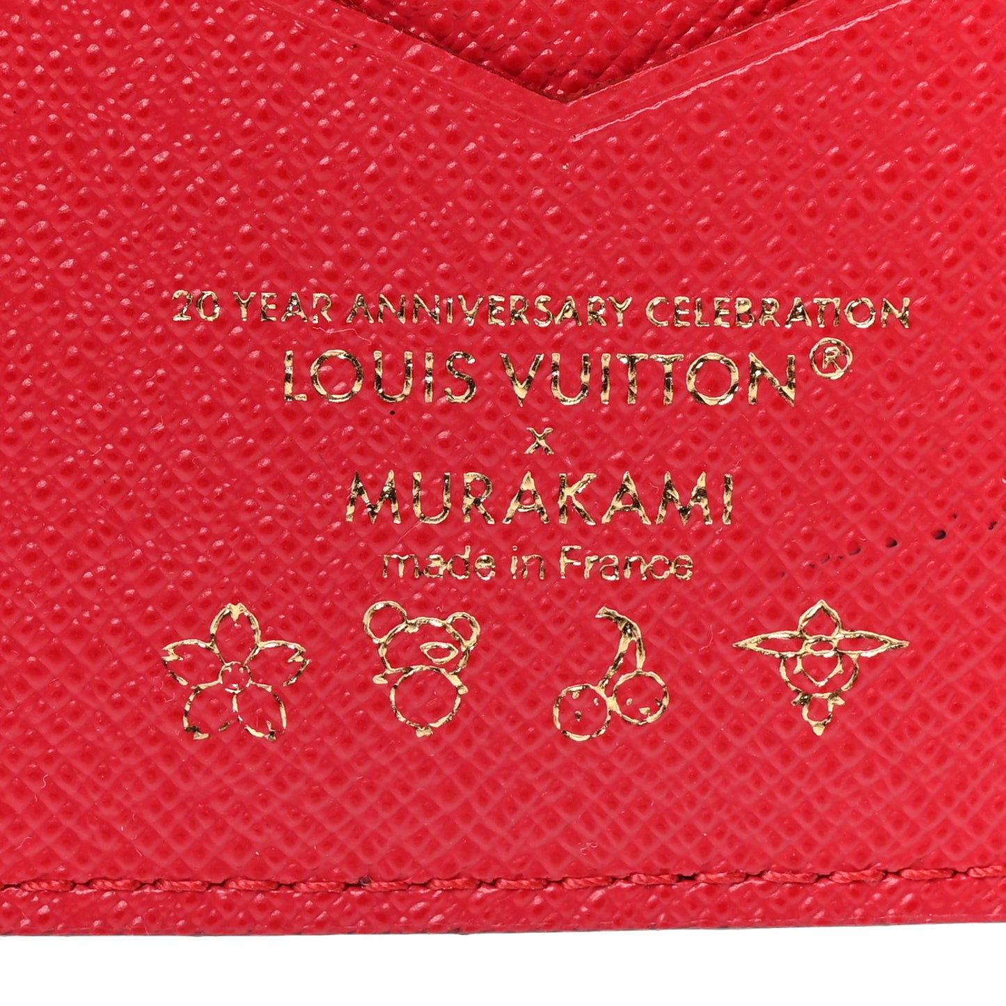 LV X TM Monogram Cerises Passport Cover