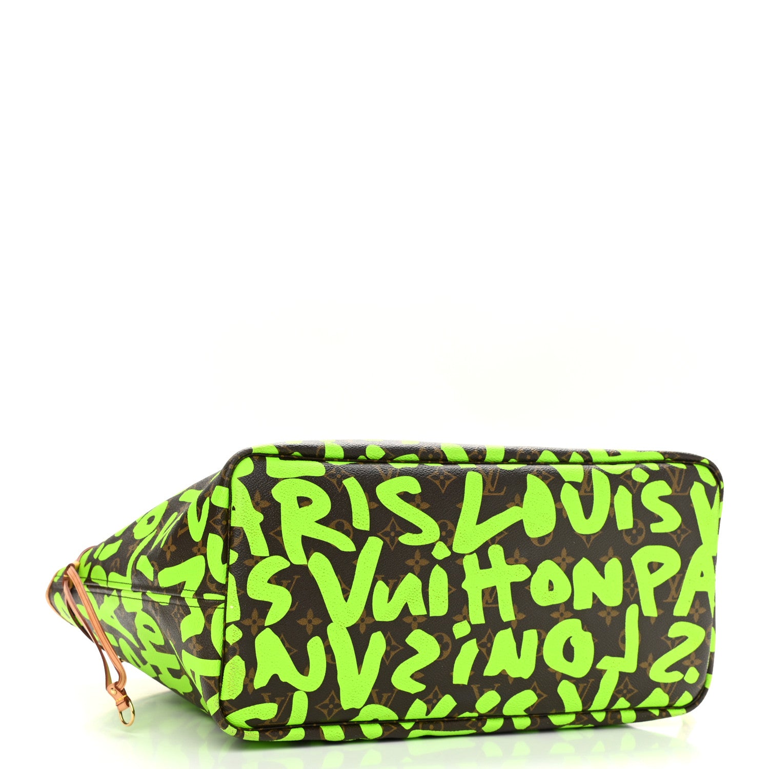 Louis Vuitton Monogram Graffiti Neverfull GM Green 4 of 9