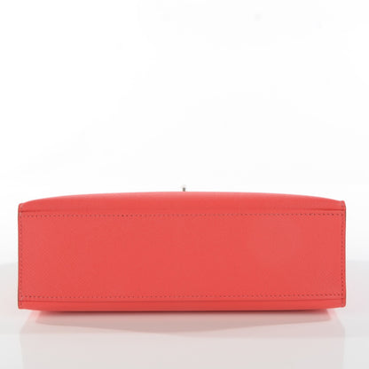 Hermes Epsom Kelly Pochette Clutch Rouge Pivoine 12 of 15