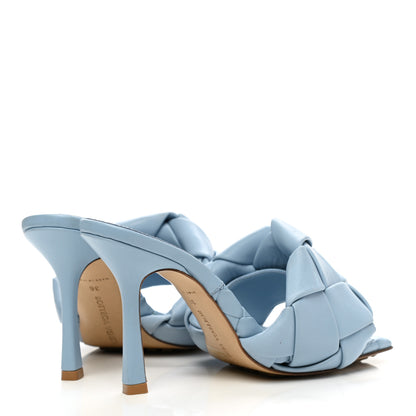 Bottega Veneta Nappa Maxi Intrecciato Lido Mule Sandals 36 Ice 4 of 7