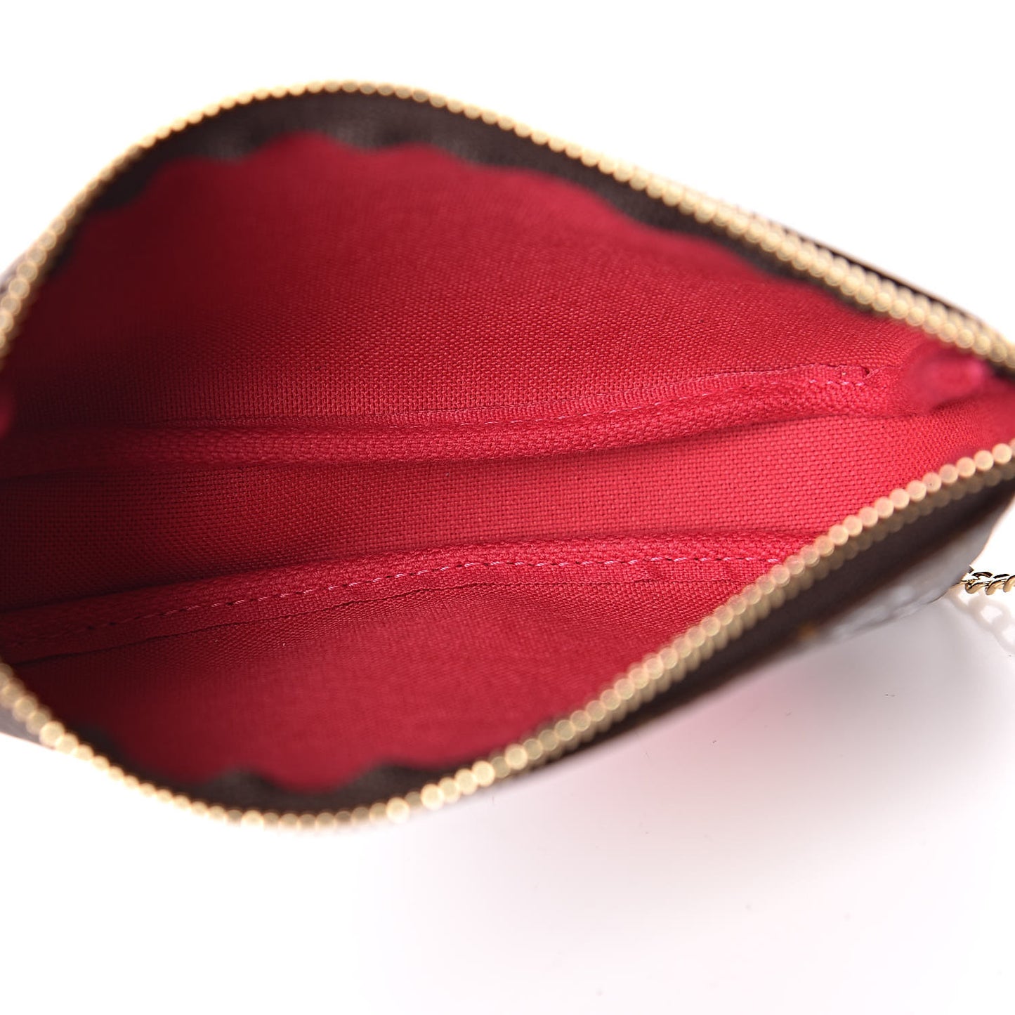 Monogram 2019 Christmas Animation Mini Courchevel Pochette Accessories Fuchsia
