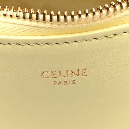 Celine Smooth Calfskin Medium Ava Shoulder Bag Soft Yellow 6 of 10