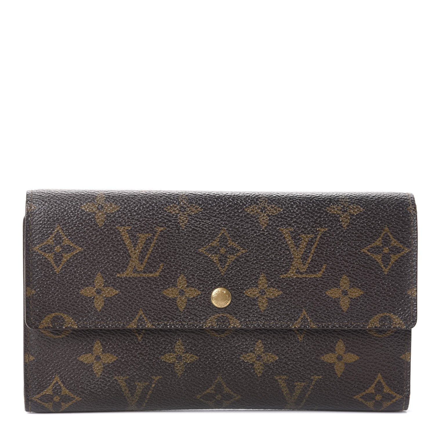 Louis Vuitton Monogram Porte Tresor International Wallet 1 of 7
