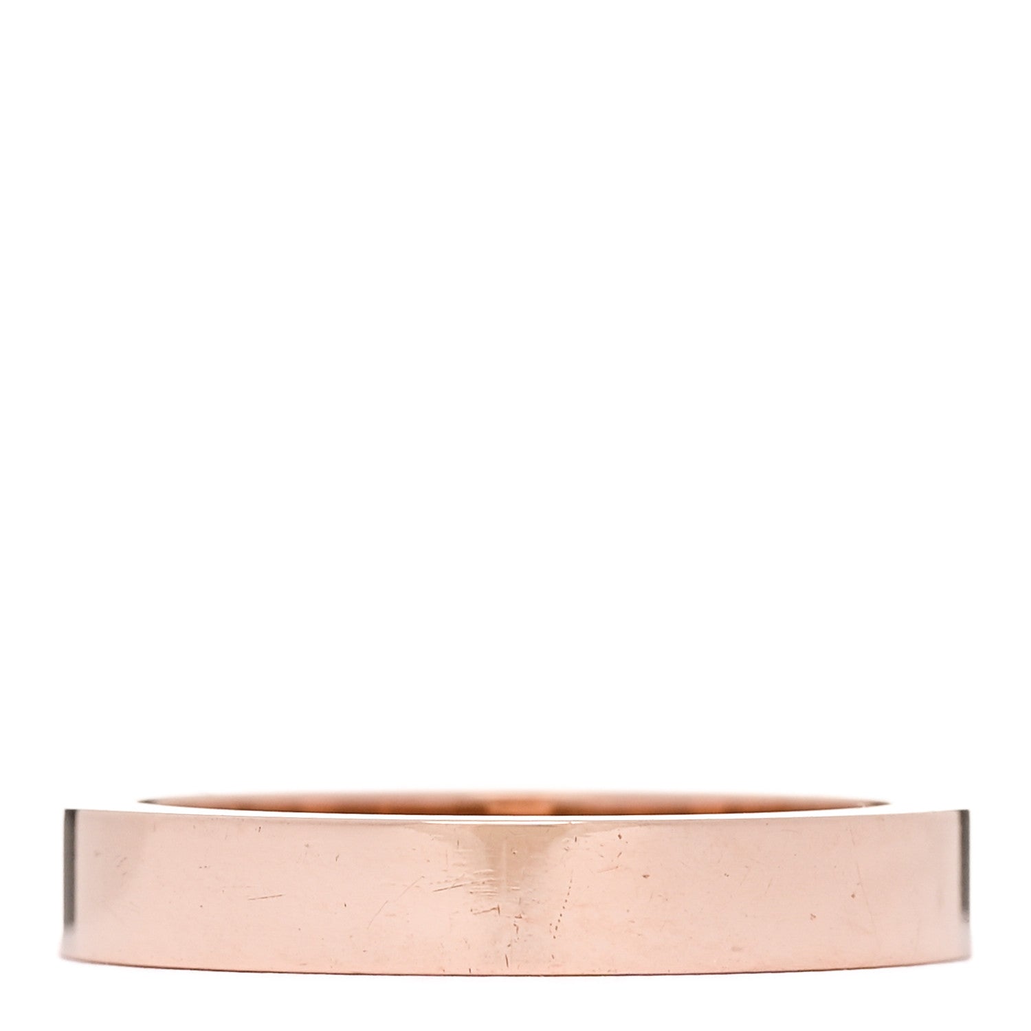 Cartier 18K Pink Gold Diamond 3mm C De Cartier Wedding Band Ring 48 4.5 3 of 6
