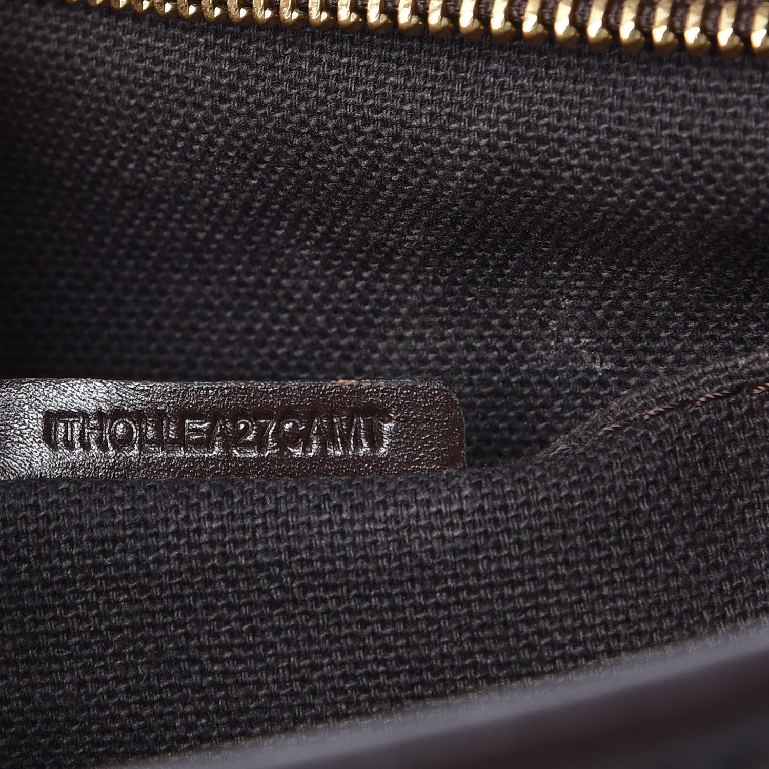 Burberry Haymarket Check Medium Regent Tote Chocolate 7 of 14