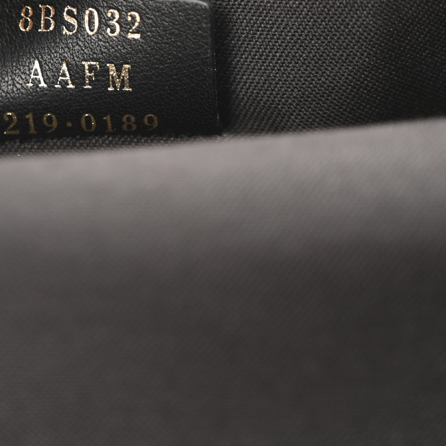 Vitello Soft F is Fendi Bi-Color FF 1974 Embossed Envelope Wallet On Chain with Pouches Maya Black