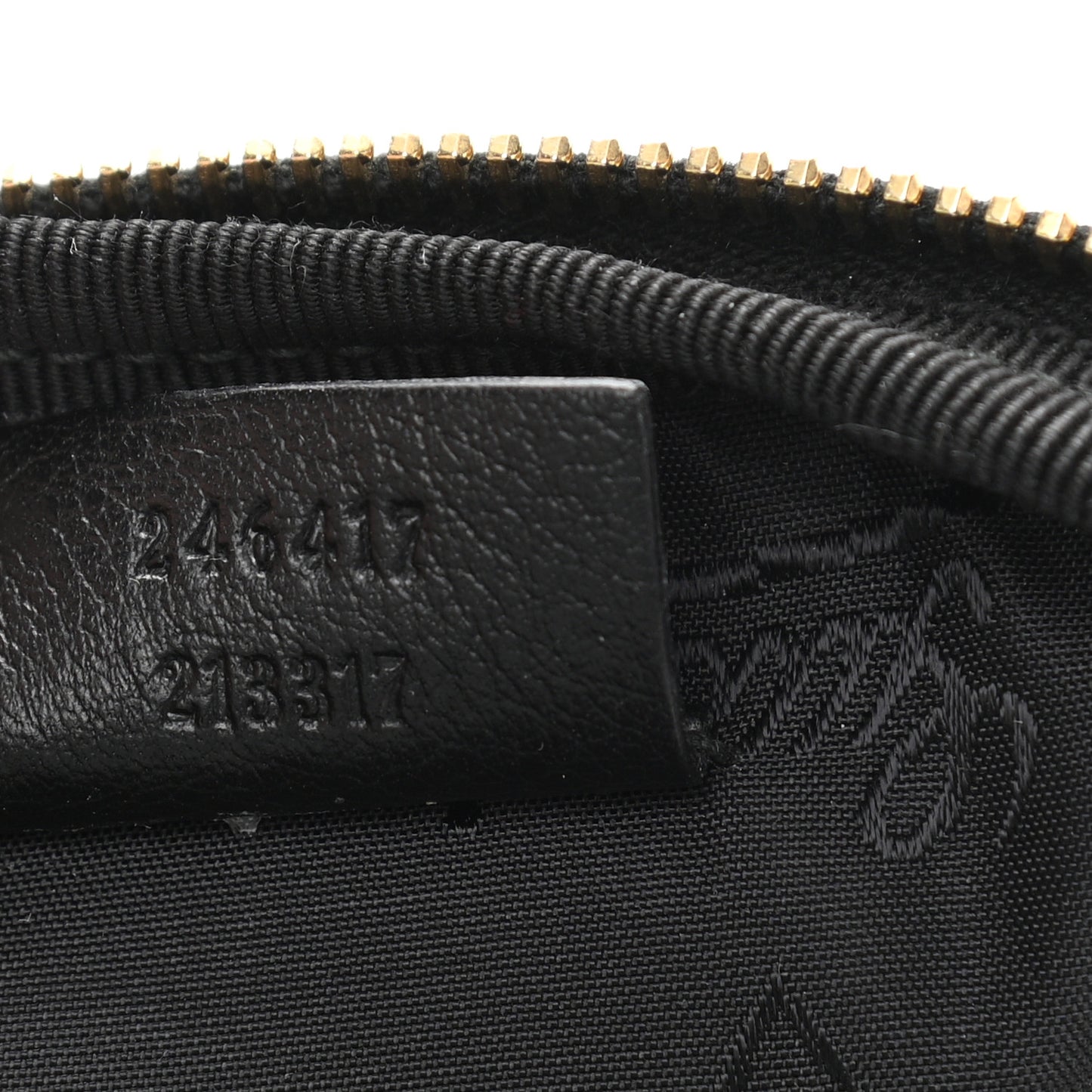 Guccissima Belt Bag Black