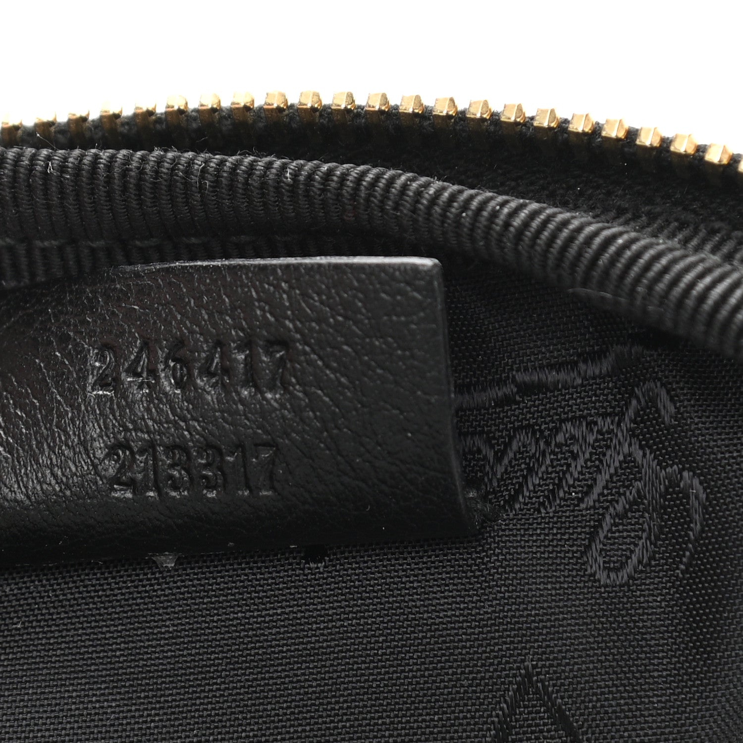 Gucci Guccissima Belt Bag Black 8 of 11