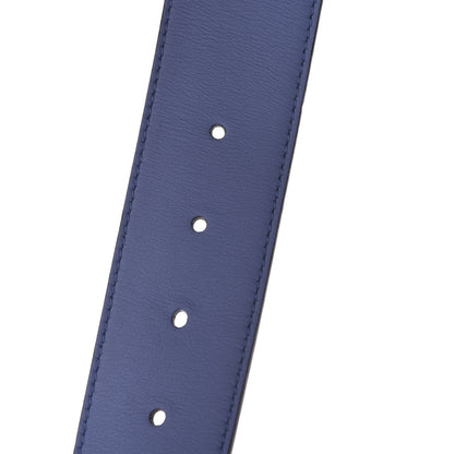 Gucci Calfskin Double G 40mm Belt 100 40 Clear Sky Blue 4 of 5