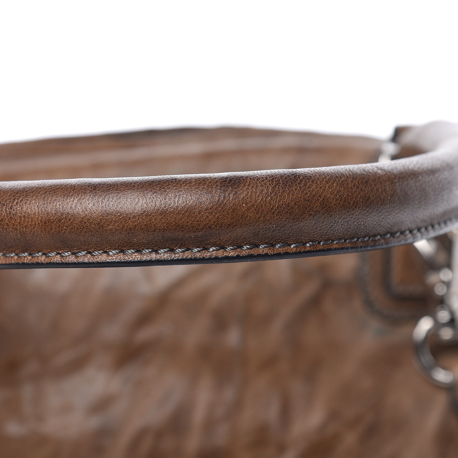Givenchy Tumbled Sheepskin Small Pandora Brown 15 of 19