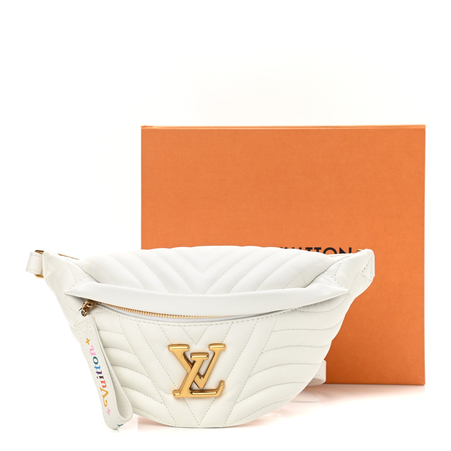 Calfskin New Wave Bumbag Snow
