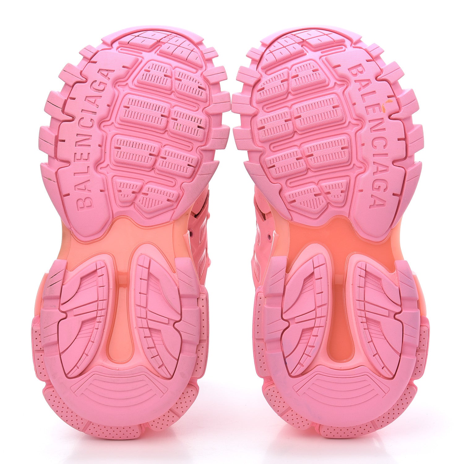 Balenciaga Mesh Nylon Womens Track Sneakers 37 Pink 5 of 21