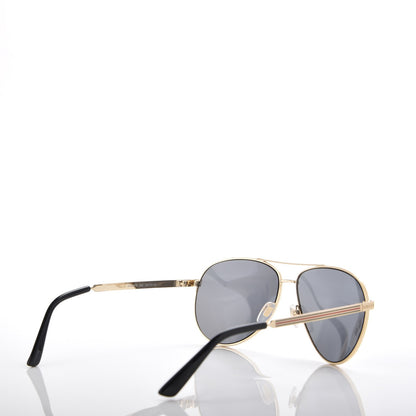 Gucci Aviator Sunglasses GG0237S Gold 4 of 9
