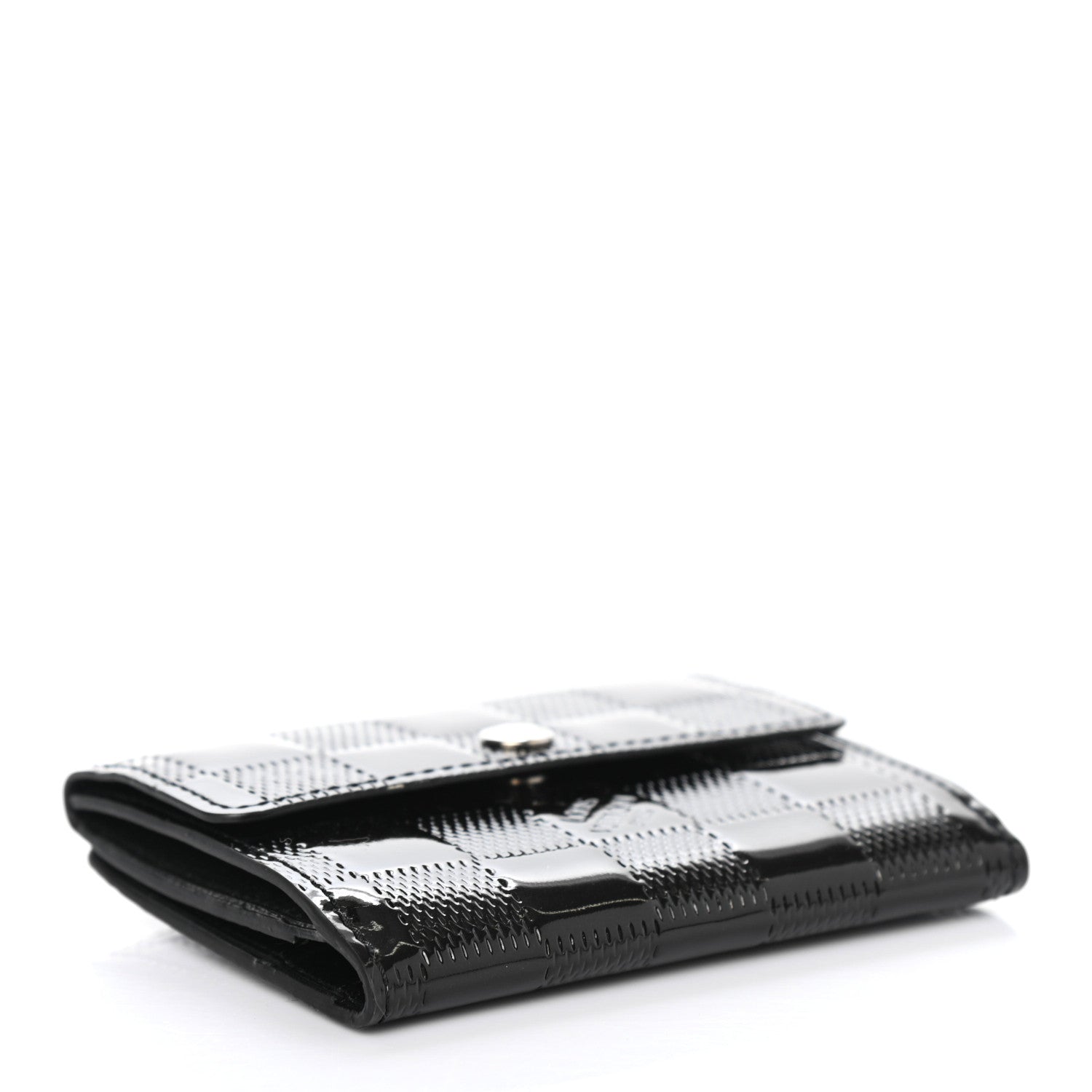 Louis Vuitton Damier Vernis Ludlow Wallet Black 3 of 4