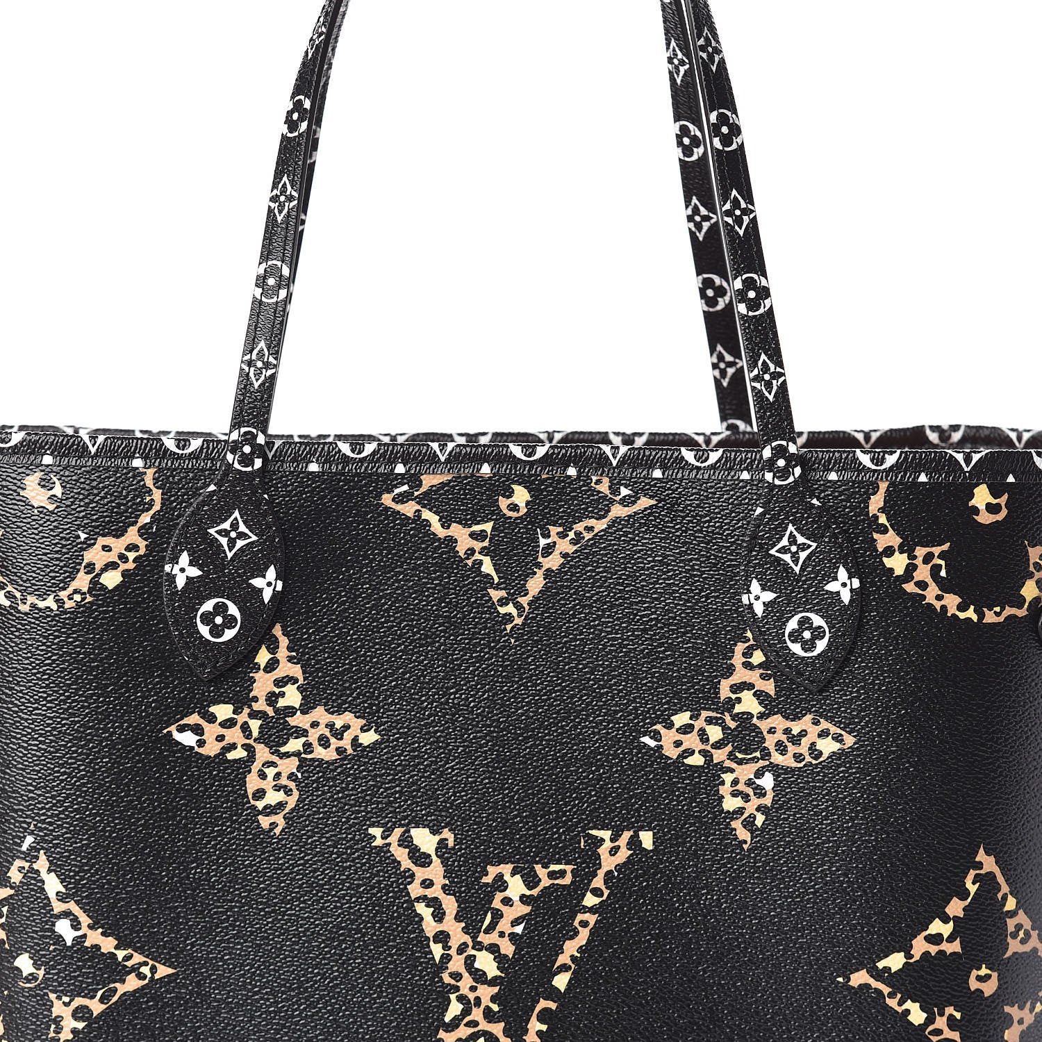 Louis Vuitton Monogram Giant Jungle Neverfull MM Black 11 of 12