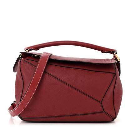 Loewe Calfskin Small Puzzle Bag Rouge 1 of 8