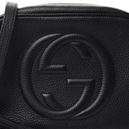 Gucci Pebbled Calfskin Small Soho Disco Bag Black 13 of 13