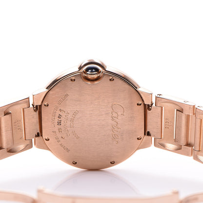 Cartier 18K Pink Gold 36mm Ballon Bleu De Automatic Watch 5 of 9