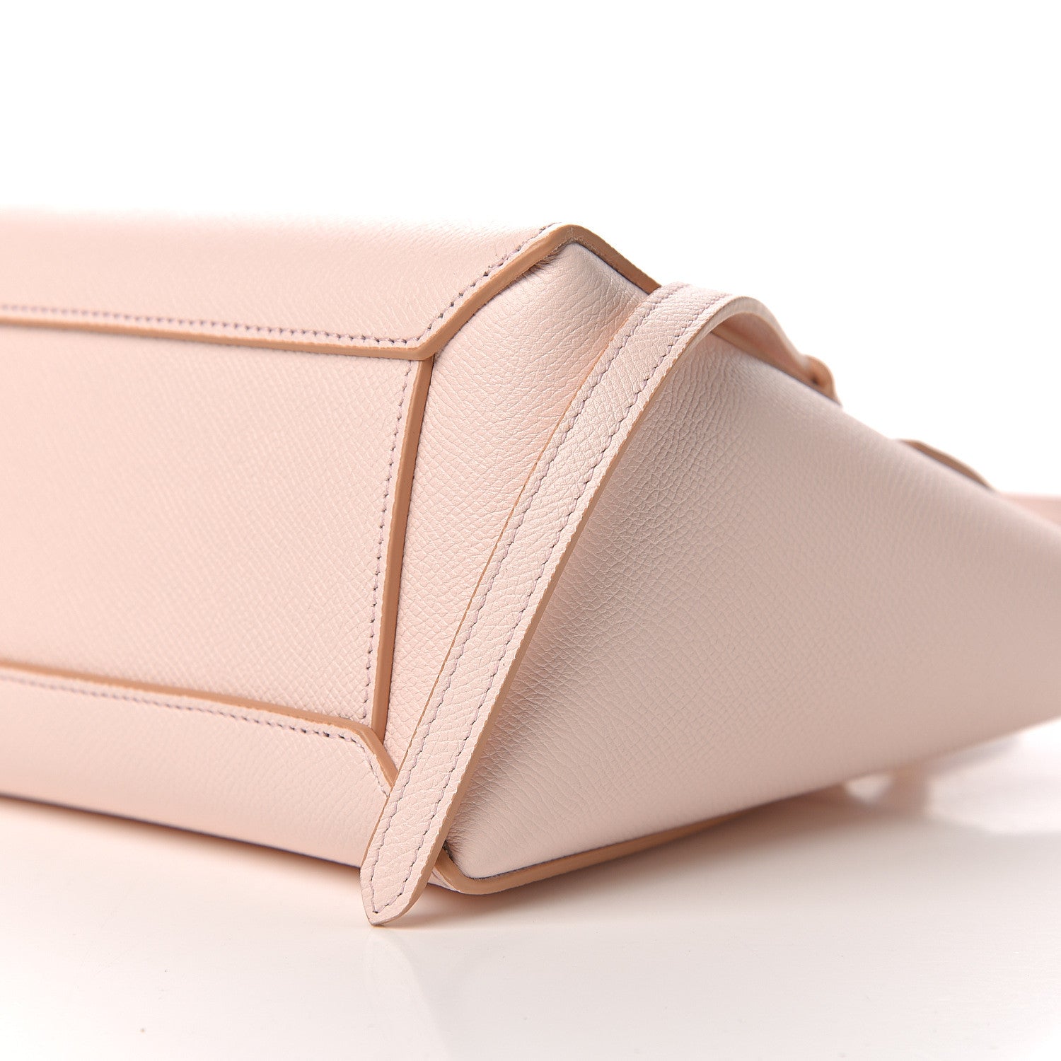 Celine Grained Calfskin Nano Belt Bag Pale Pink 8 of 9