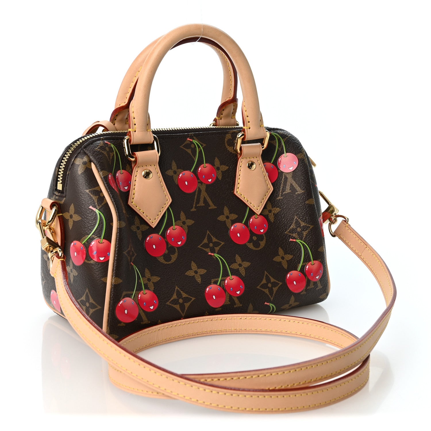 Louis Vuitton LV X TM Monogram Cerises Speedy Bandouliere 20