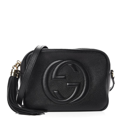 Gucci Pebbled Calfskin Small Soho Disco Bag Black 1 of 10