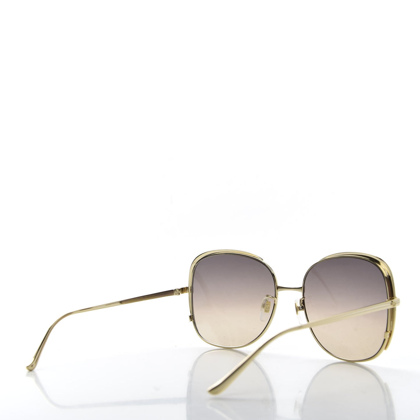 Acetate Oversize Square Frame GG0400S Sunglasses Gold