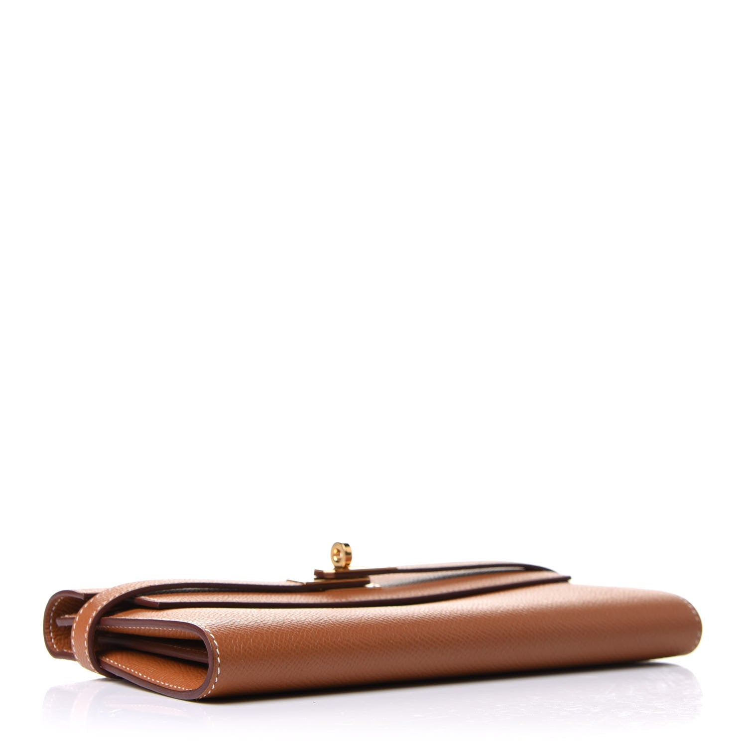 Hermes Epsom Kelly Longue Wallet Gold 4 of 8