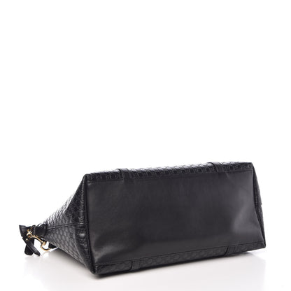 Gucci Soft Microguccissima Dome Satchel Black 4 of 9