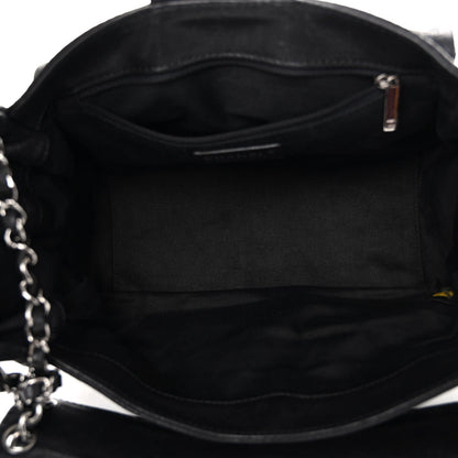 Chanel Calfskin Diamond Stitch Accordion Flap Black 5 of 14