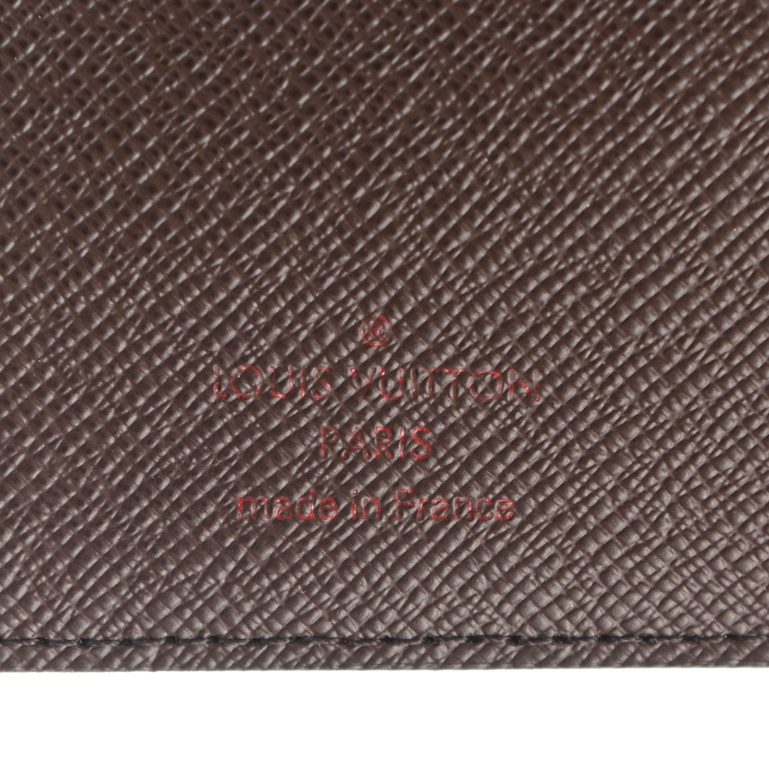 Louis Vuitton Damier Ebene Small Ring Agenda Cover 8 of 9