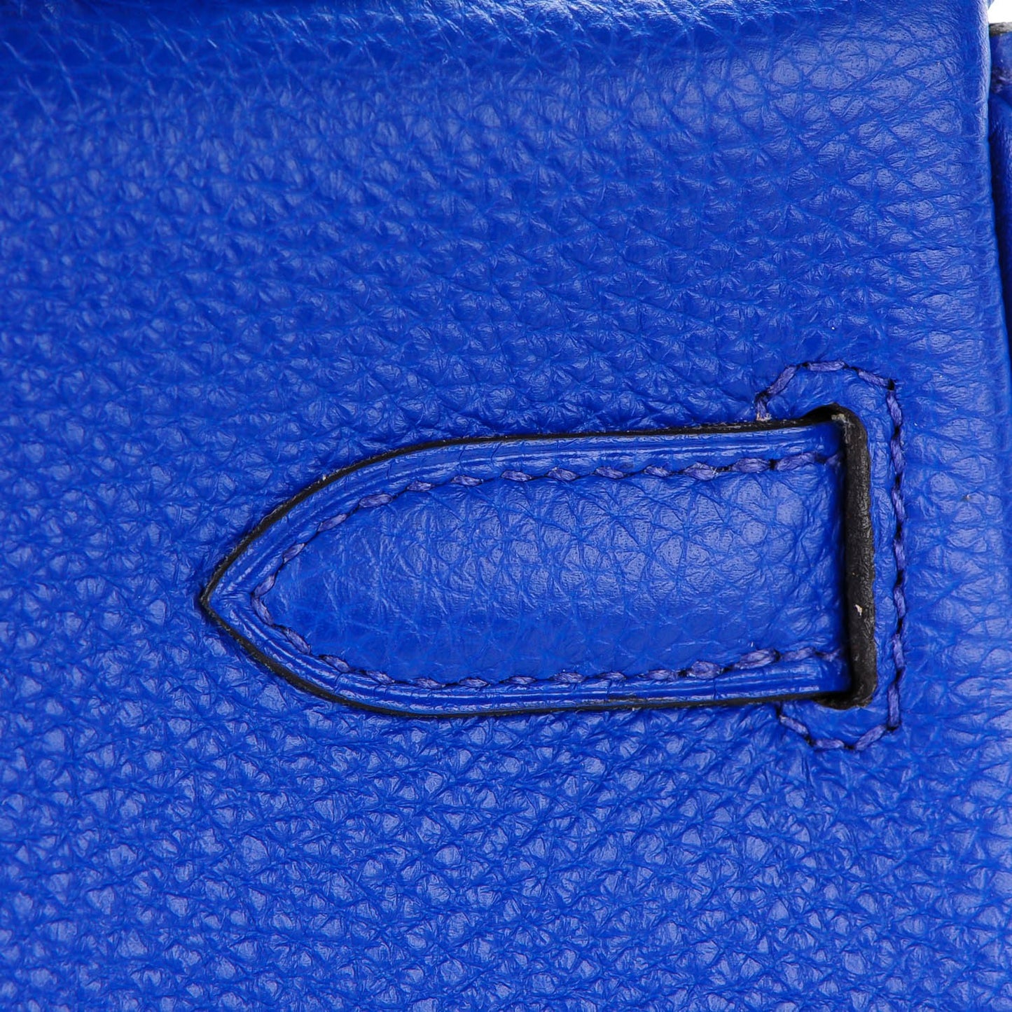 Togo Kelly Retourne 32 Bleu Electrique