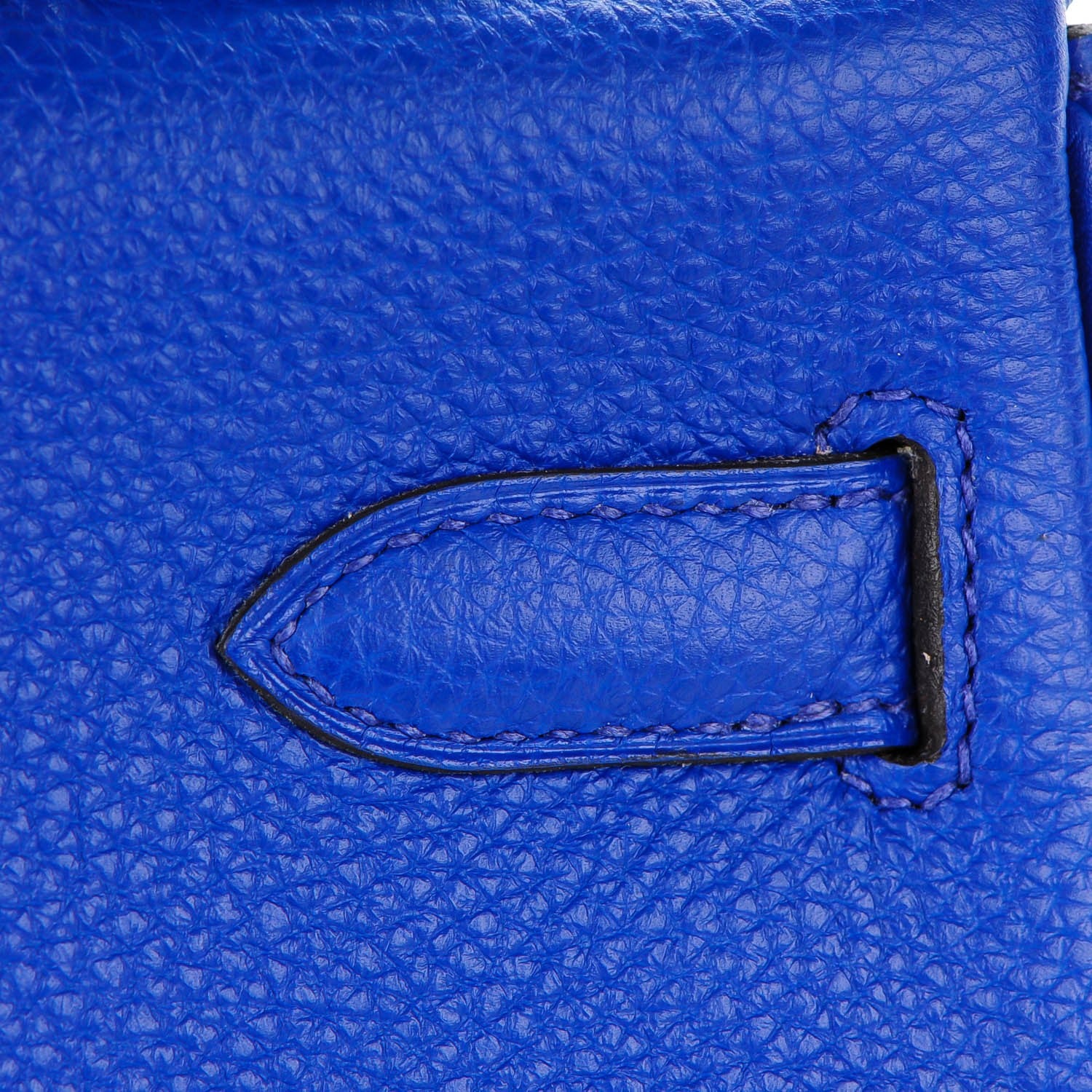 Hermes Togo Kelly Retourne 32 Bleu Electrique 21 of 25