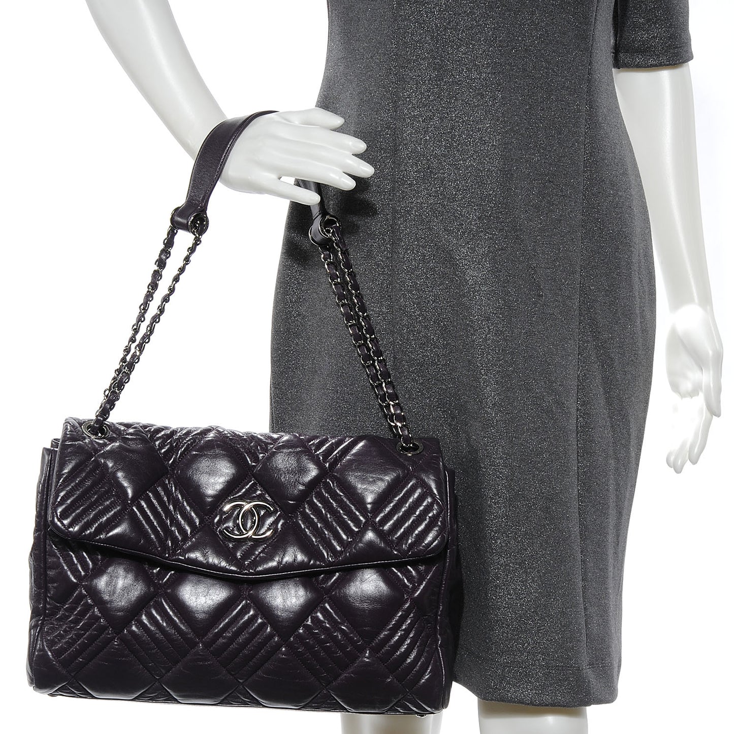Lambskin In And Out Jumbo Maxi Flap