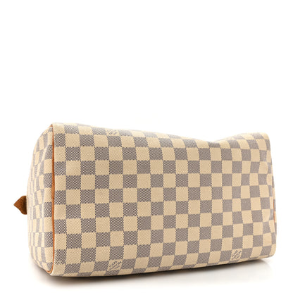 Louis Vuitton Damier Azur Speedy 30 4 of 25