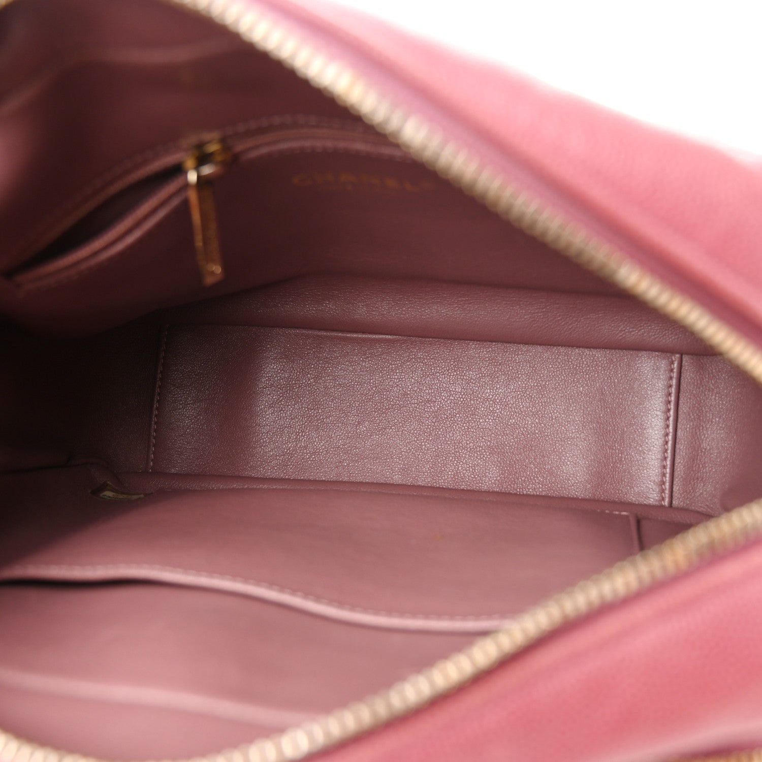 Chanel Caviar Quilted Medium Business Affinity Camera Case Dark Pink 5 of 14