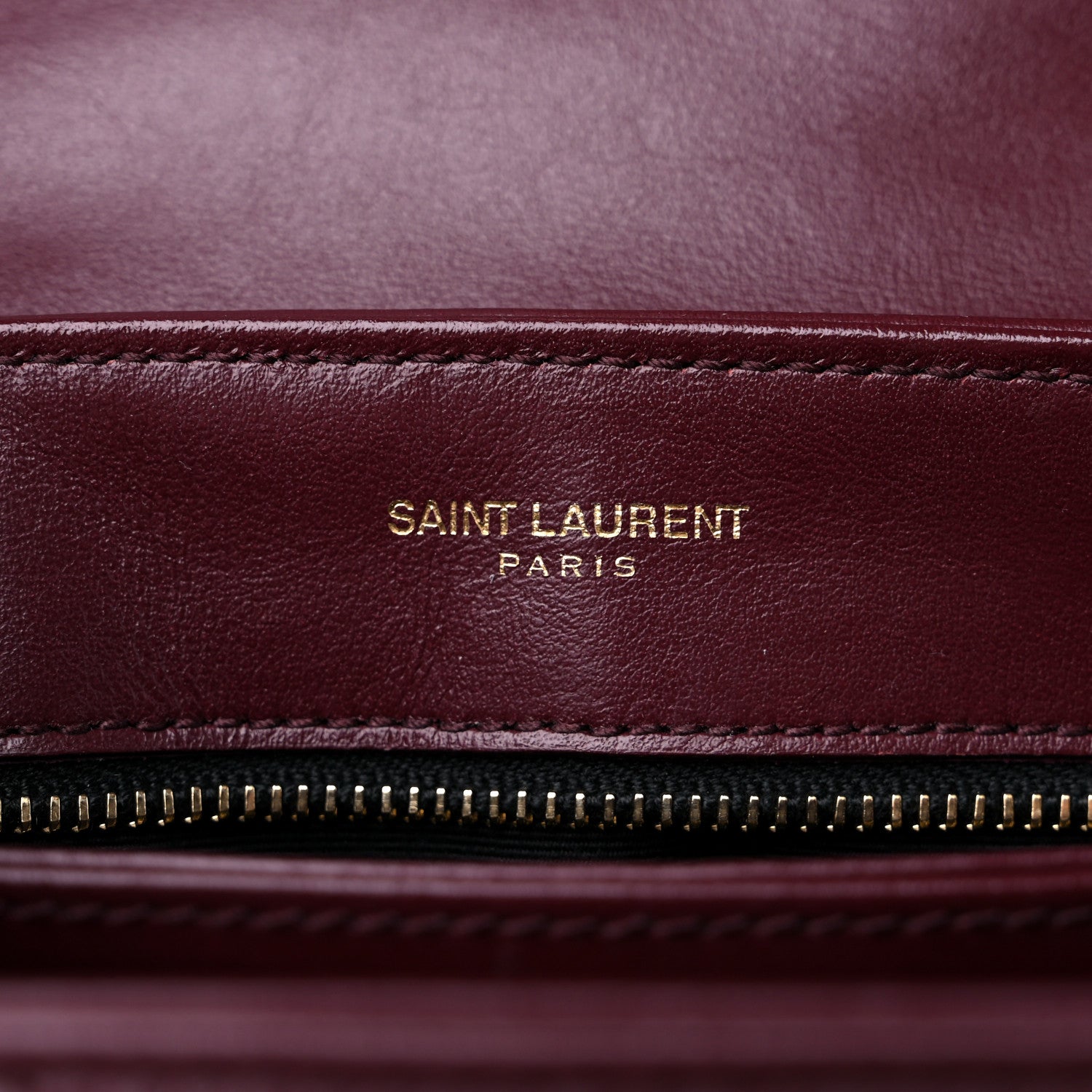 Saint Laurent Calfskin Y Quilted Monogram Toy Loulou Monogram Crossbody Bag Rouge Legion 6 of 10