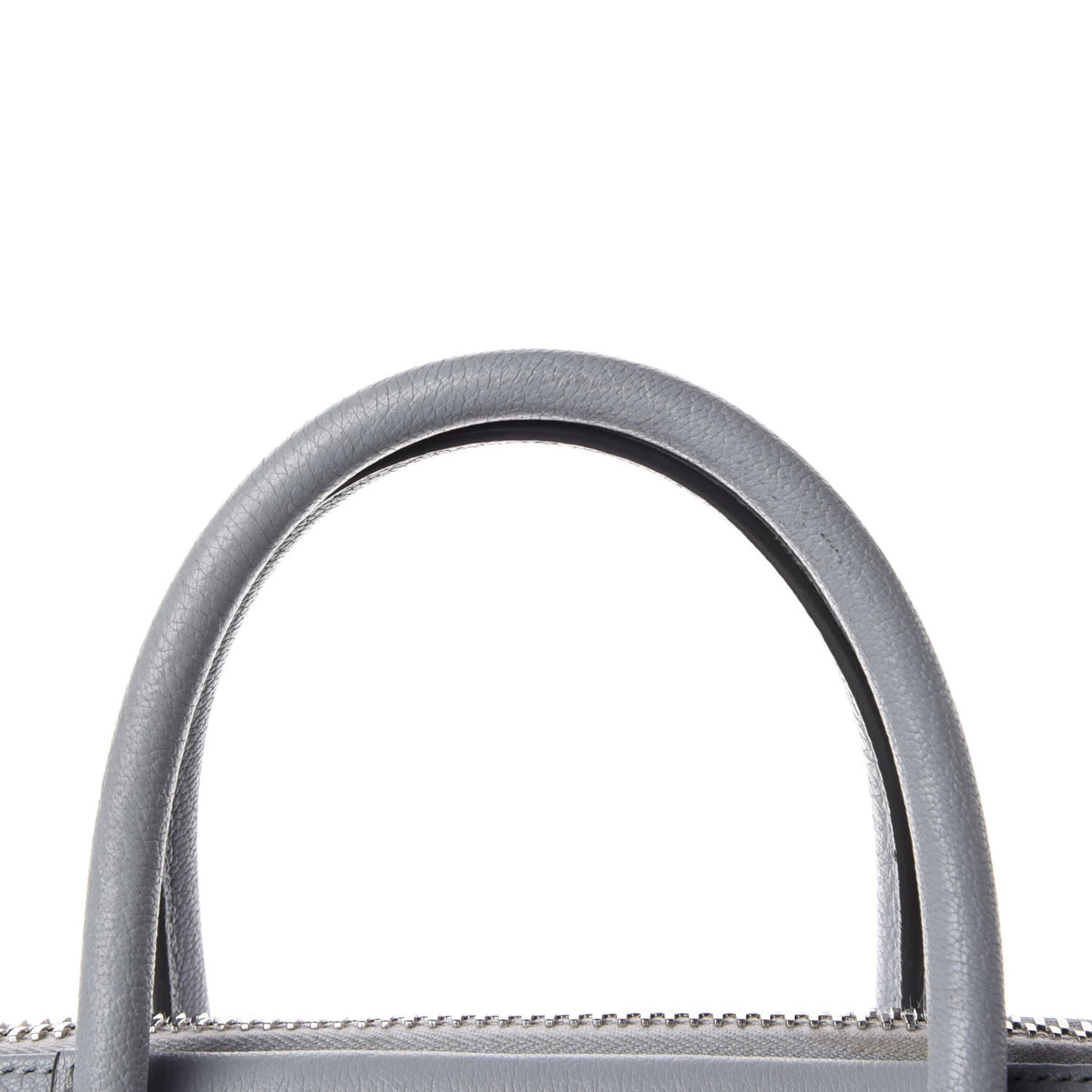 Sugar Goatskin Medium Antigona Pearl Grey