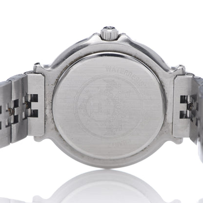 Hermes Stainless Steel 32mm Clipper Quartz Watch Gold 5 of 5