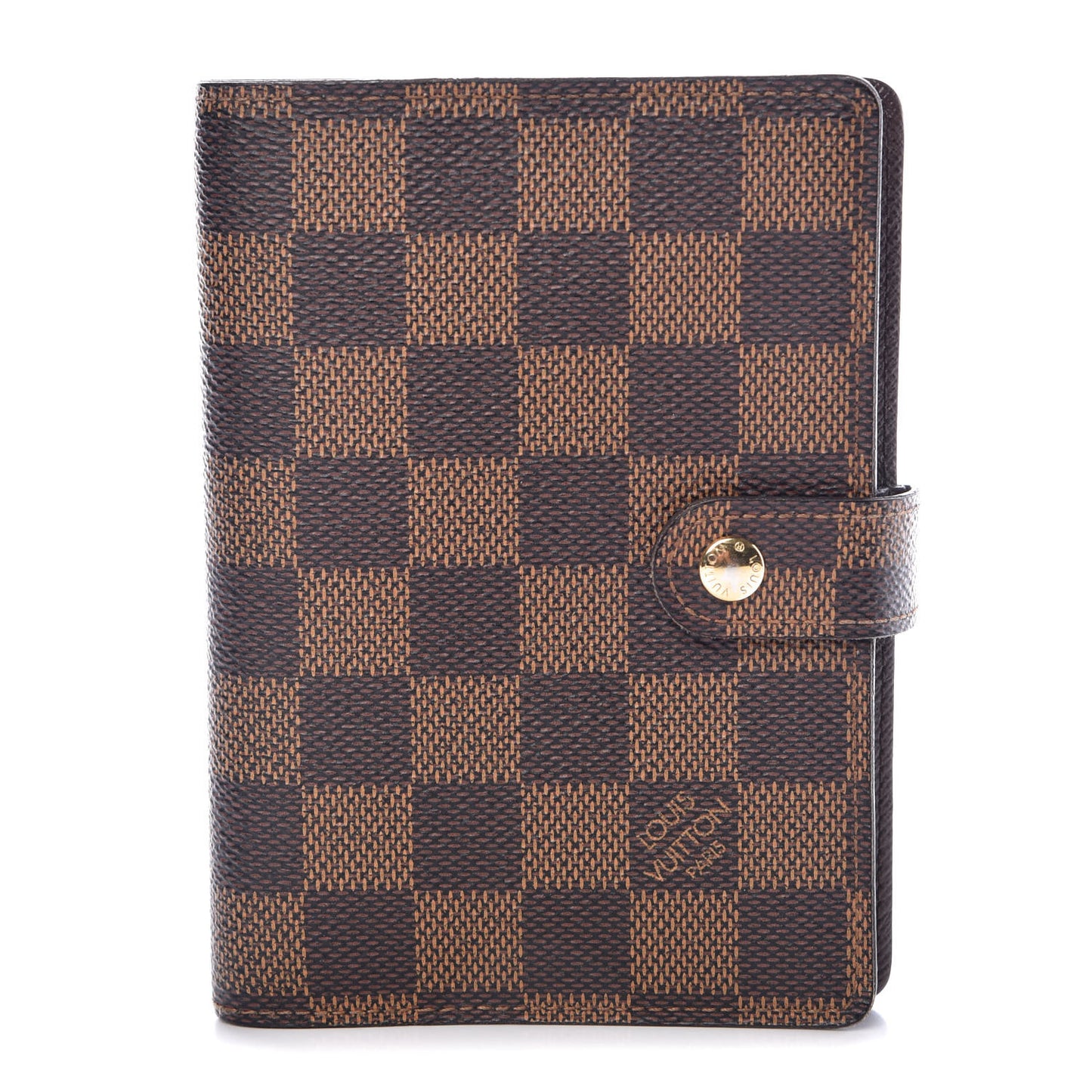 Damier Ebene Small Ring Agenda Cover