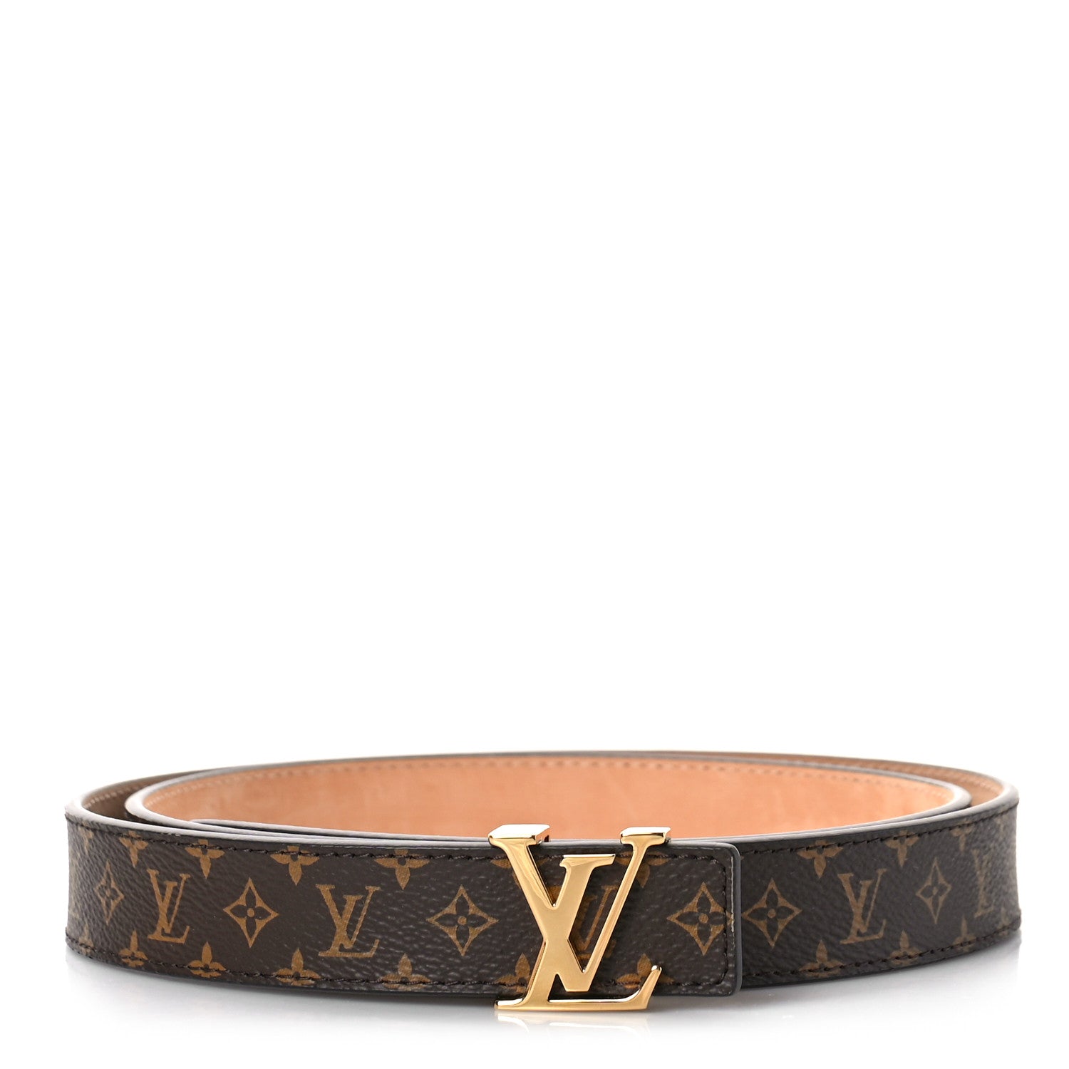 Louis Vuitton Mini Monogram 25mm LV Initiales Belt 95 38 1 of 6