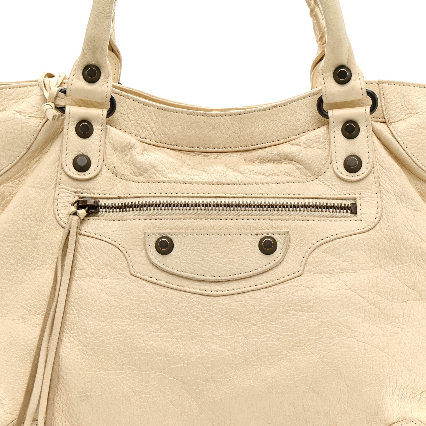 Agneau Classic Hardware Velo Nacre
