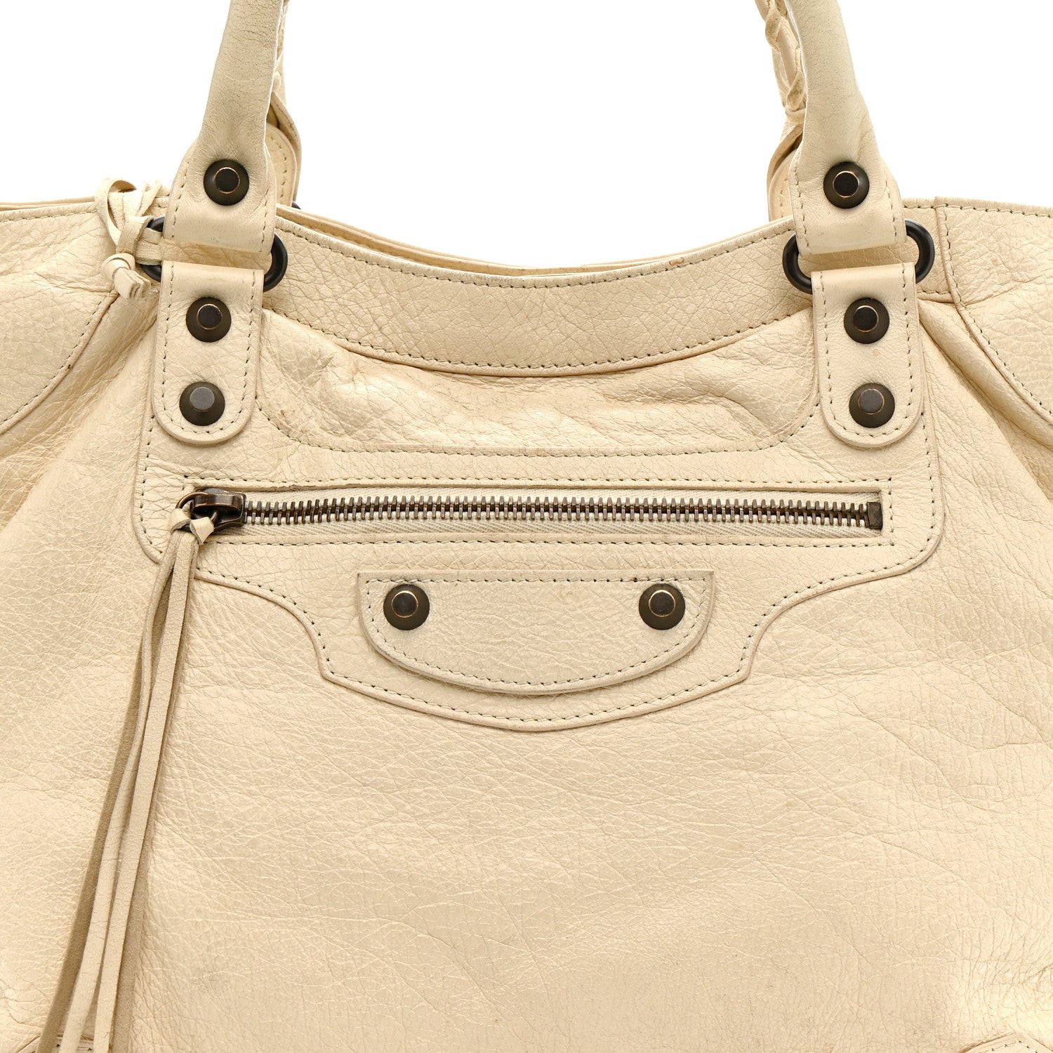 Balenciaga Agneau Classic Hardware Velo Nacre 16 of 37